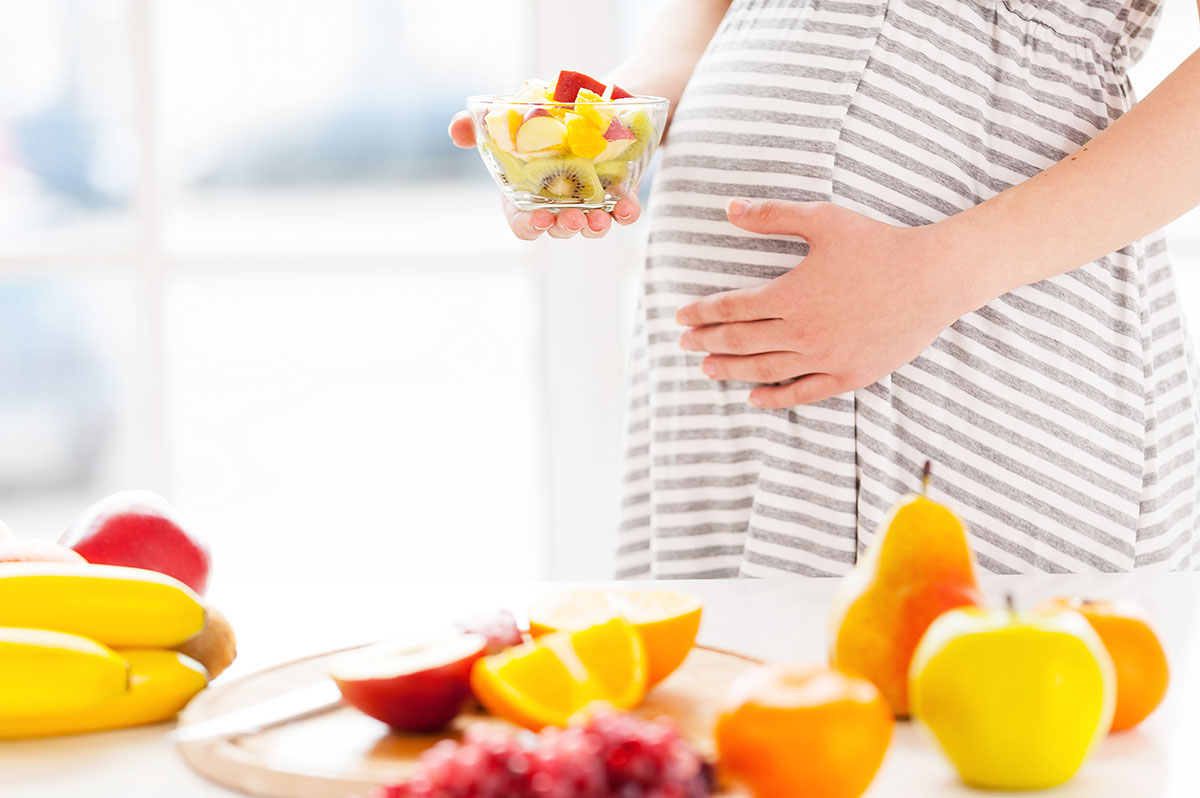 maintaining healthy diet to manage diabetes and pregnancy